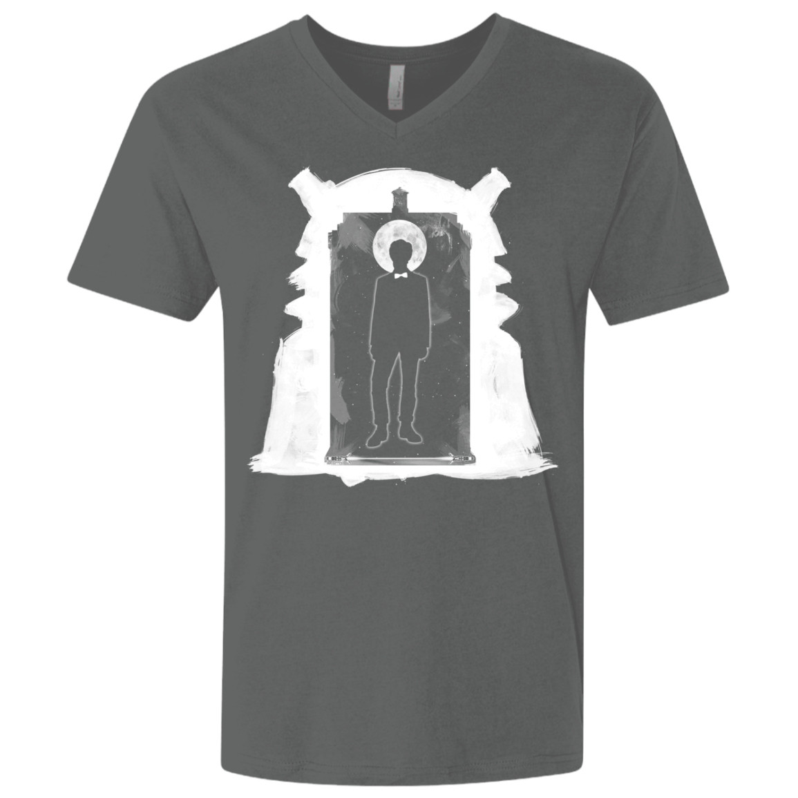 T-Shirts Heavy Metal / X-Small Doorway Whoniverse Men's Premium V-Neck