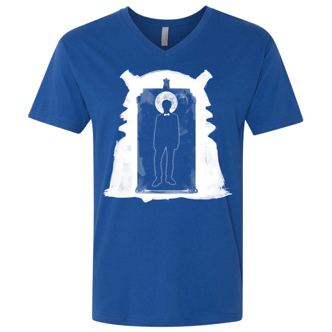 T-Shirts Royal / X-Small Doorway Whoniverse Men's Premium V-Neck