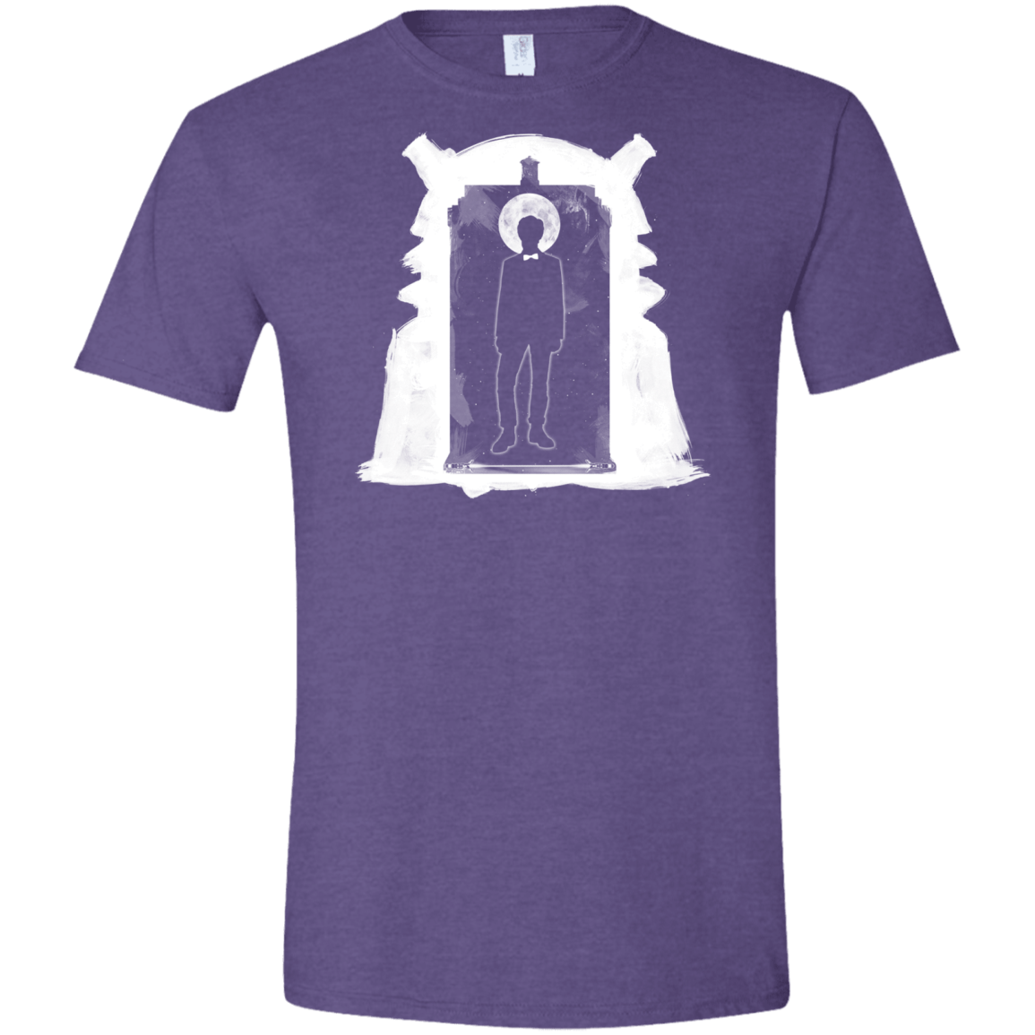 T-Shirts Heather Purple / S Doorway Whoniverse Men's Semi-Fitted Softstyle