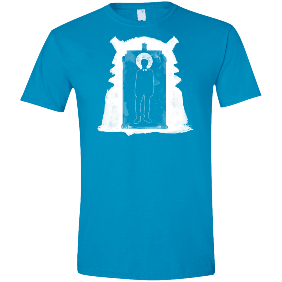T-Shirts Sapphire / S Doorway Whoniverse Men's Semi-Fitted Softstyle
