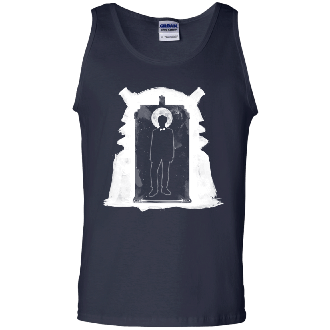 T-Shirts Navy / S Doorway Whoniverse Men's Tank Top