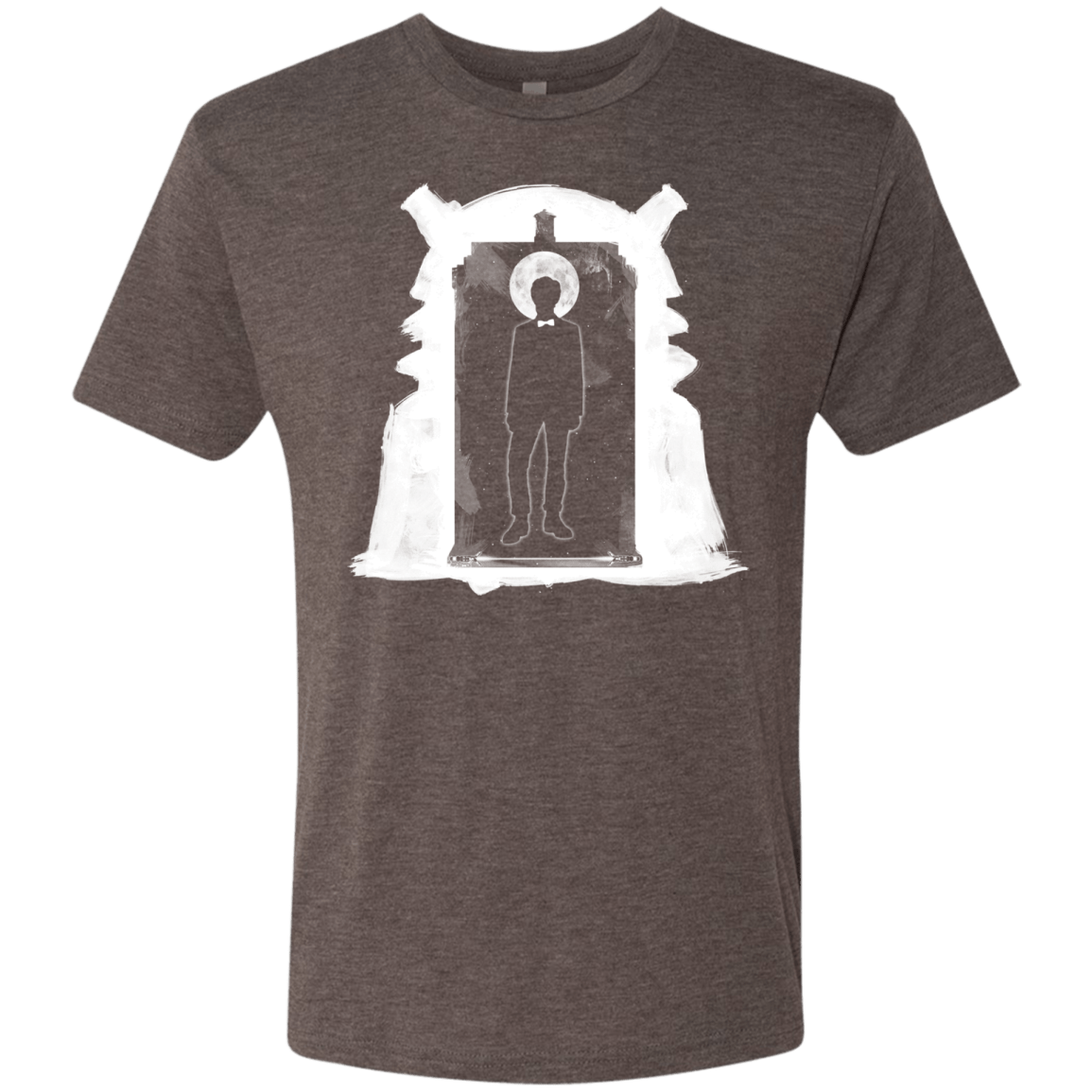 T-Shirts Macchiato / S Doorway Whoniverse Men's Triblend T-Shirt