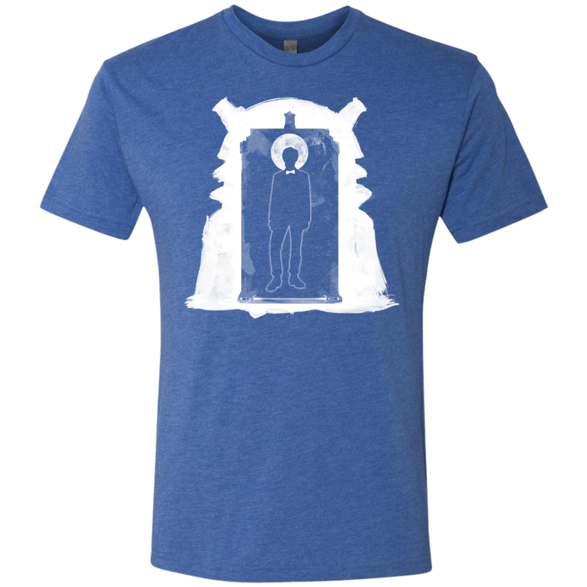 T-Shirts Vintage Royal / S Doorway Whoniverse Men's Triblend T-Shirt