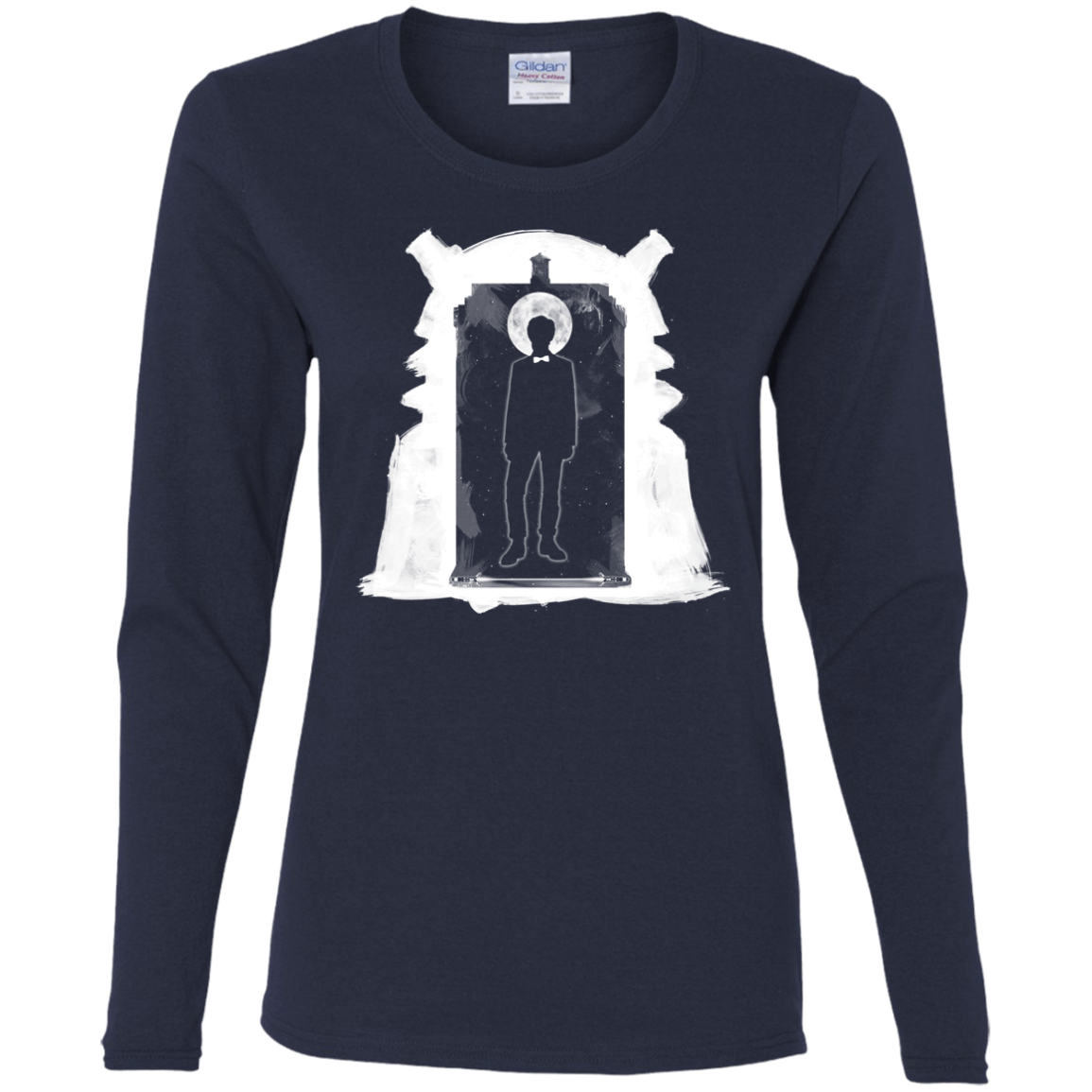 T-Shirts Navy / S Doorway Whoniverse Women's Long Sleeve T-Shirt
