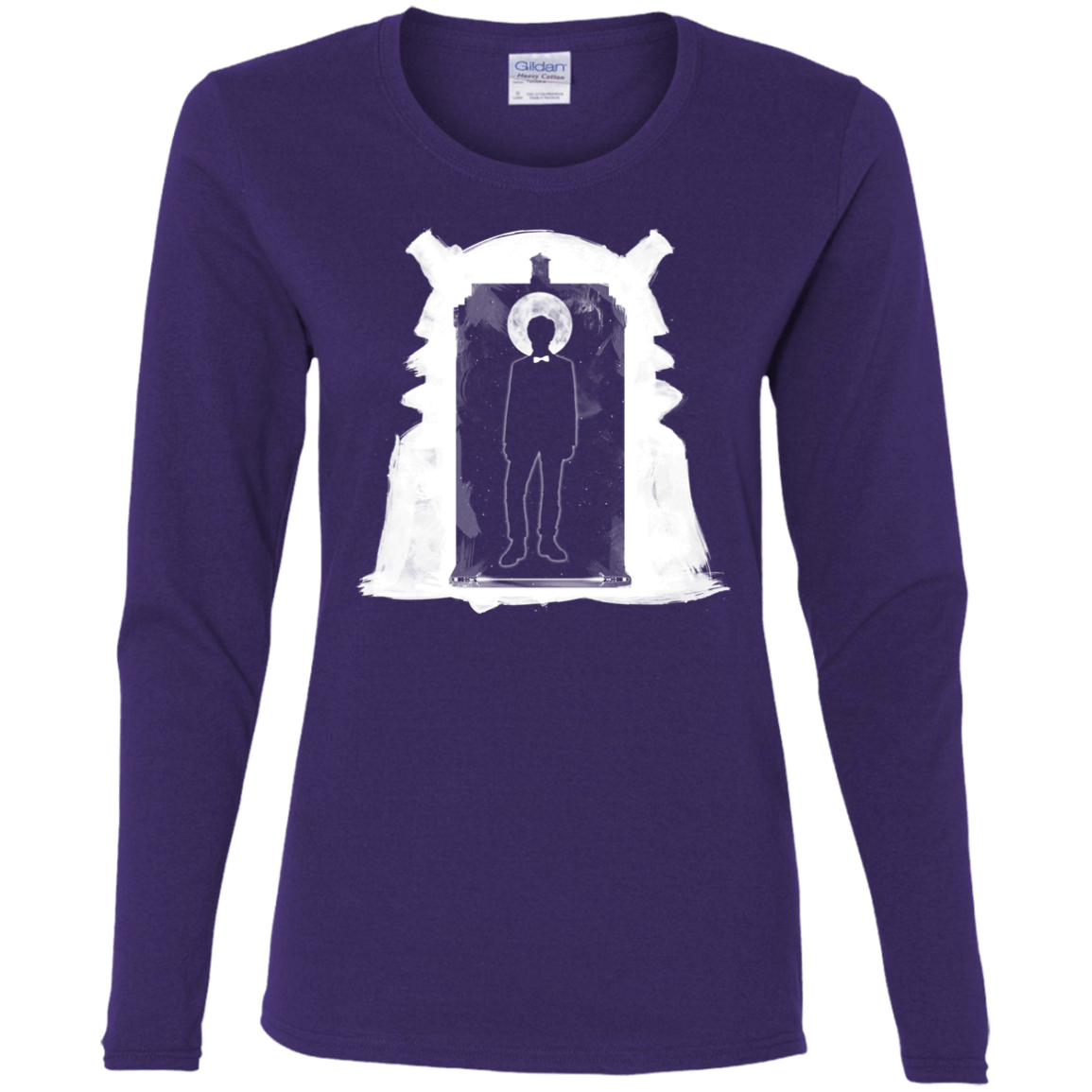 T-Shirts Purple / S Doorway Whoniverse Women's Long Sleeve T-Shirt