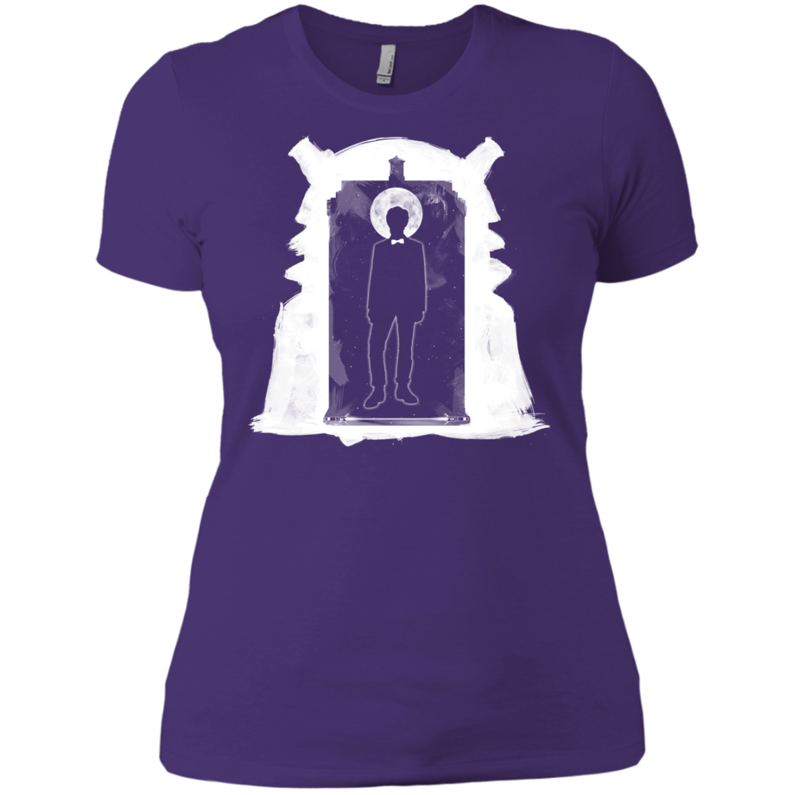 T-Shirts Purple Rush/ / X-Small Doorway Whoniverse Women's Premium T-Shirt