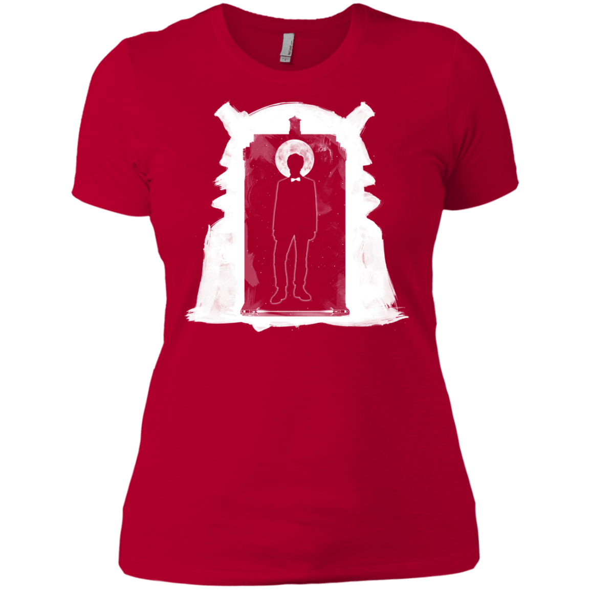 T-Shirts Red / X-Small Doorway Whoniverse Women's Premium T-Shirt