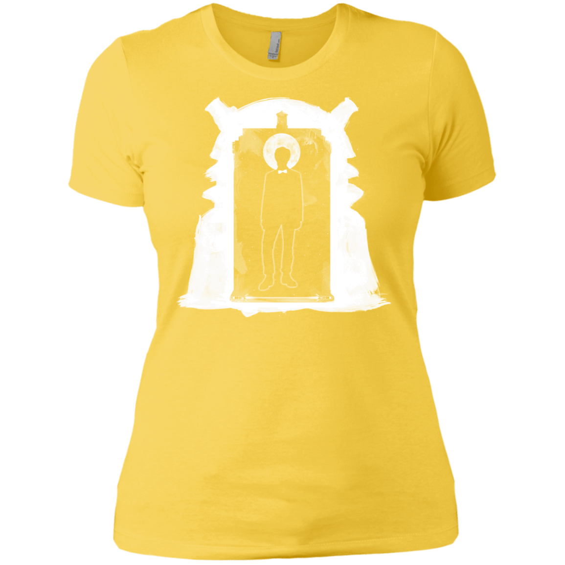 T-Shirts Vibrant Yellow / X-Small Doorway Whoniverse Women's Premium T-Shirt