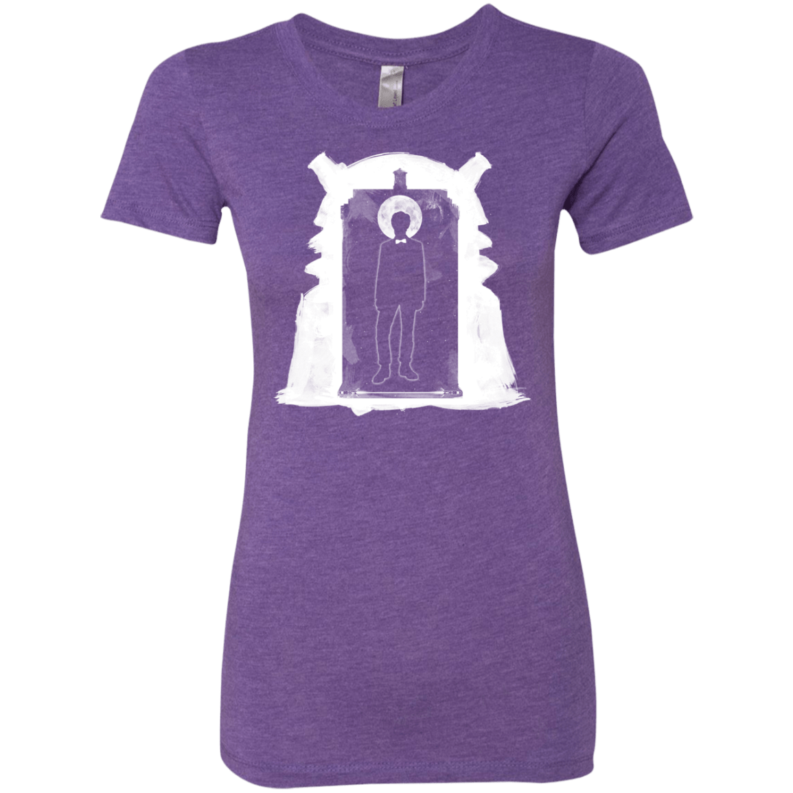 T-Shirts Purple Rush / S Doorway Whoniverse Women's Triblend T-Shirt