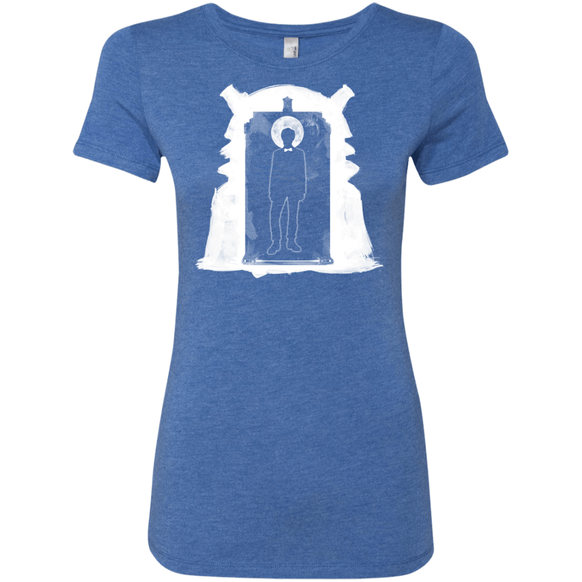 T-Shirts Vintage Royal / S Doorway Whoniverse Women's Triblend T-Shirt