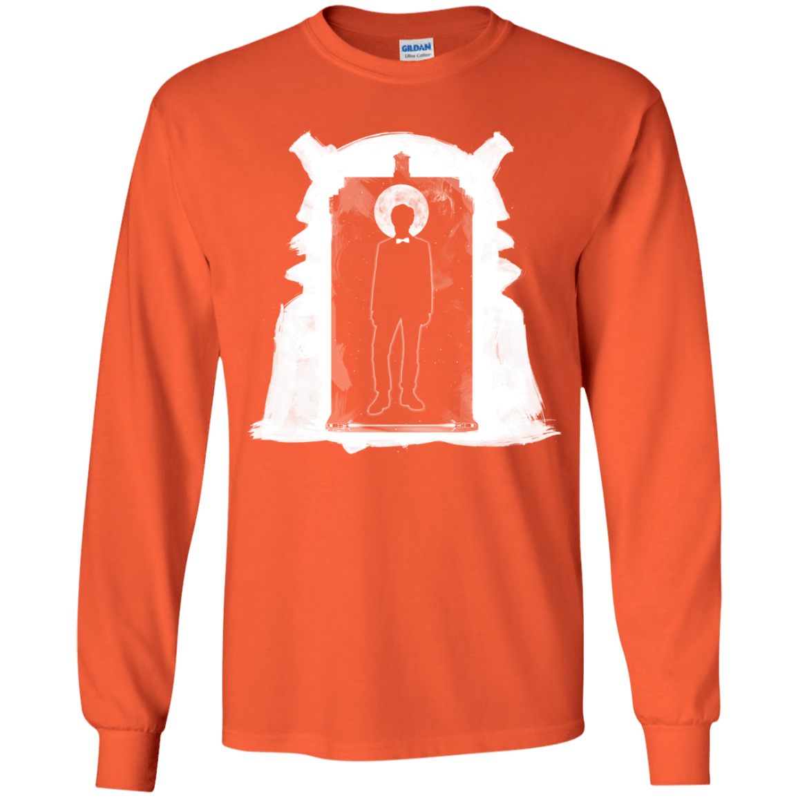 T-Shirts Orange / YS Doorway Whoniverse Youth Long Sleeve T-Shirt