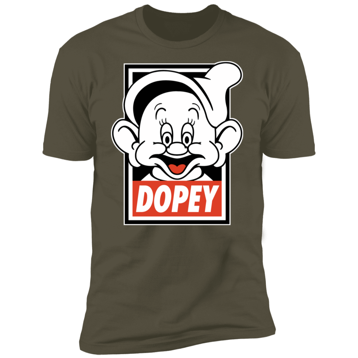 T-Shirts Military Green / S Dopey Men's Premium T-Shirt