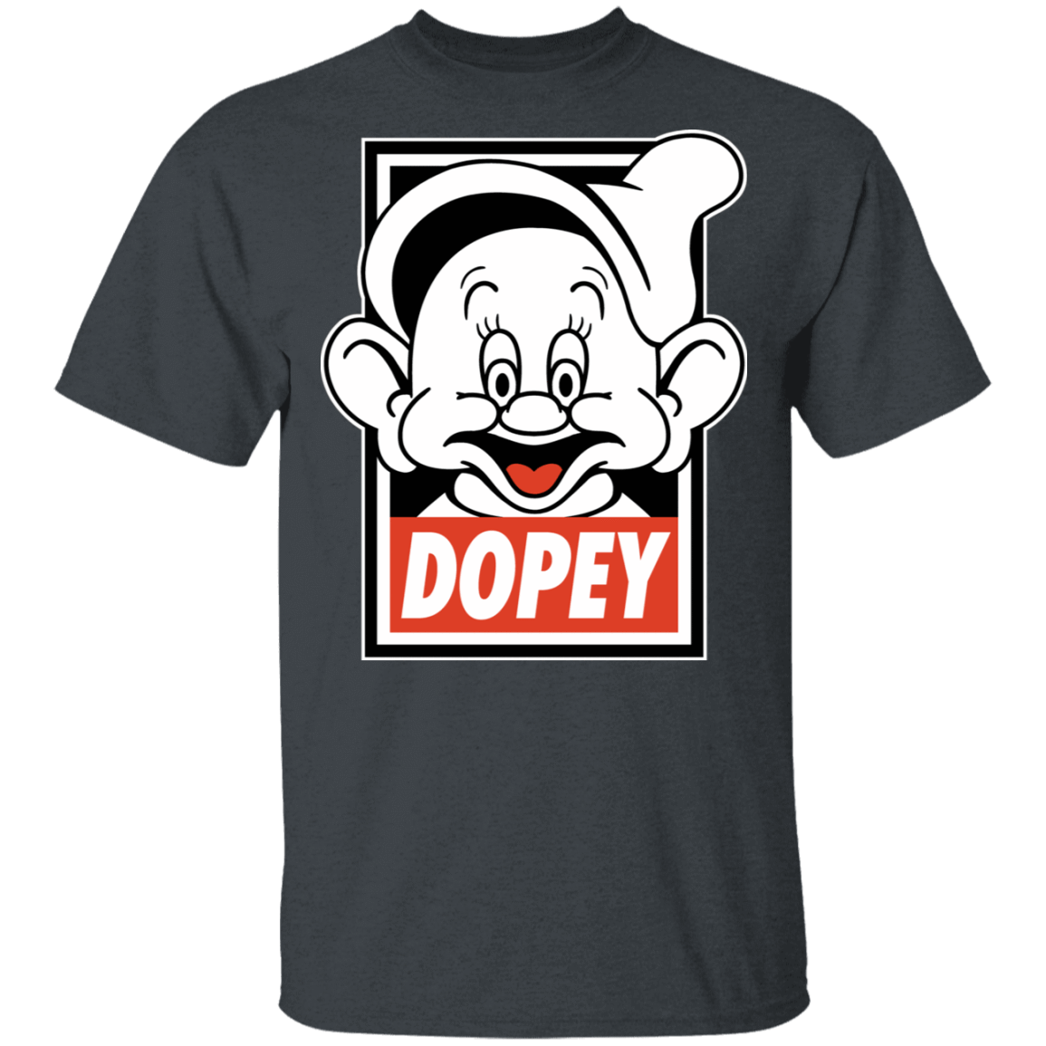 T-Shirts Dark Heather / S Dopey T-Shirt