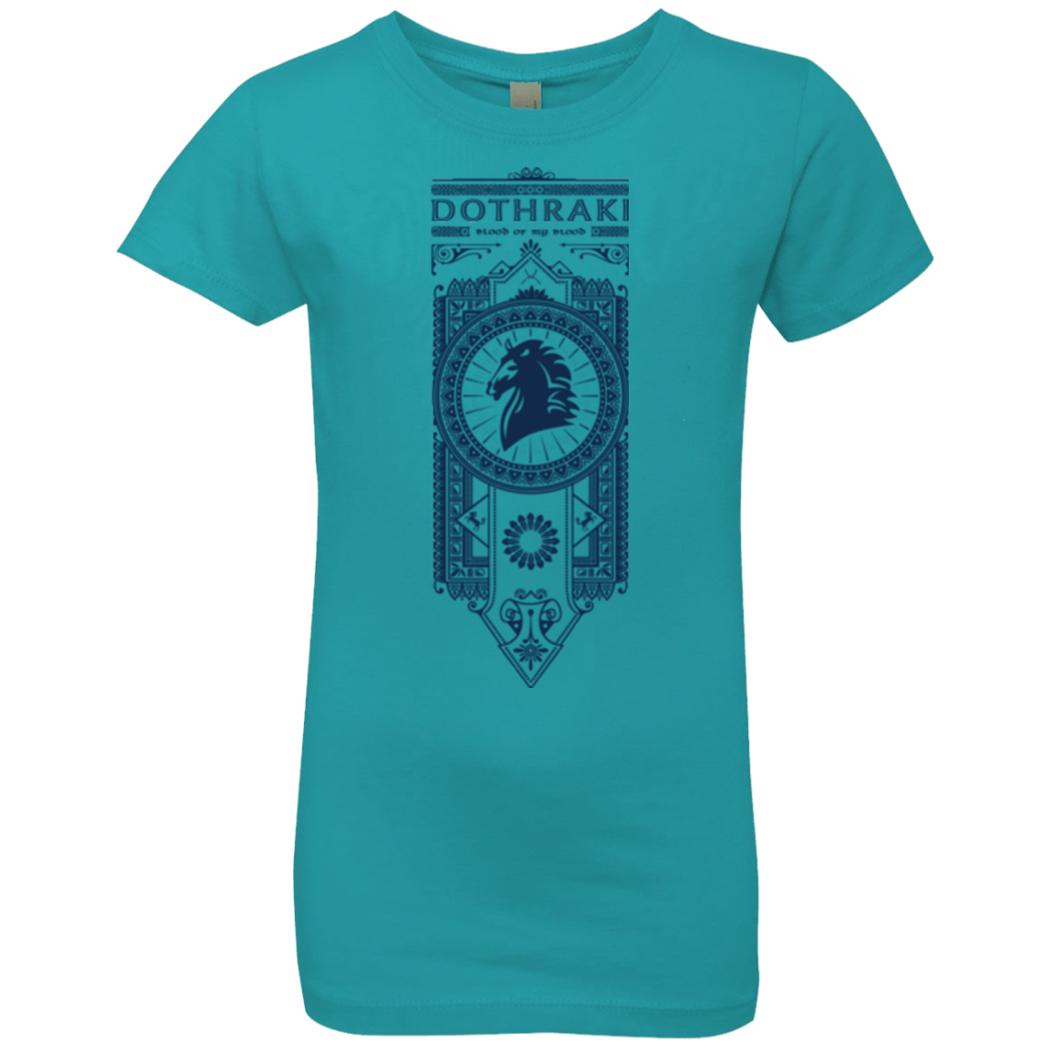T-Shirts Tahiti Blue / YXS Dothraki Girls Premium T-Shirt