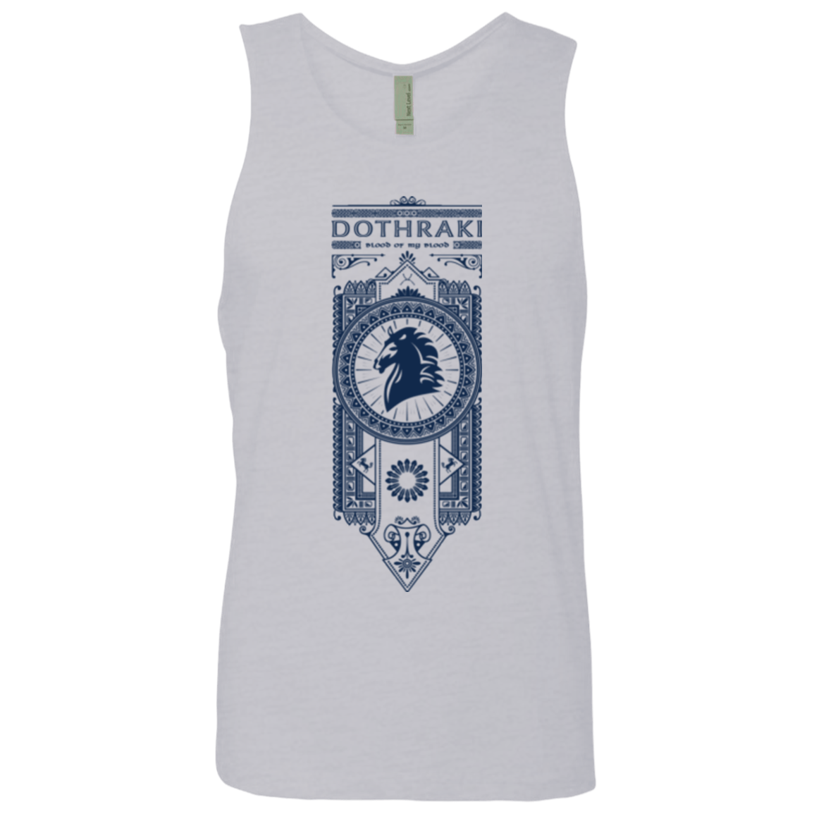 T-Shirts Heather Grey / Small Dothraki Men's Premium Tank Top
