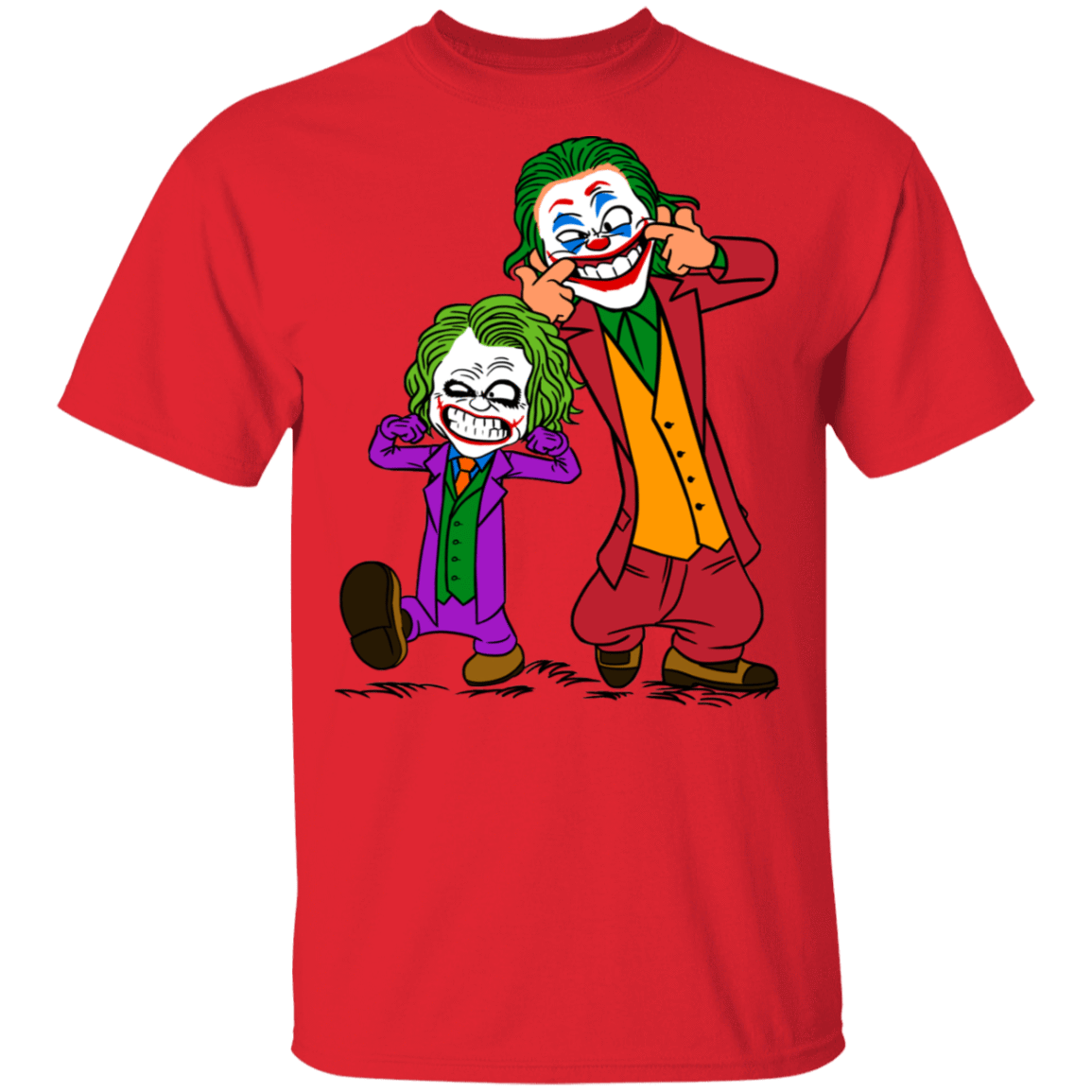 T-Shirts Red / S Double Joke T-Shirt