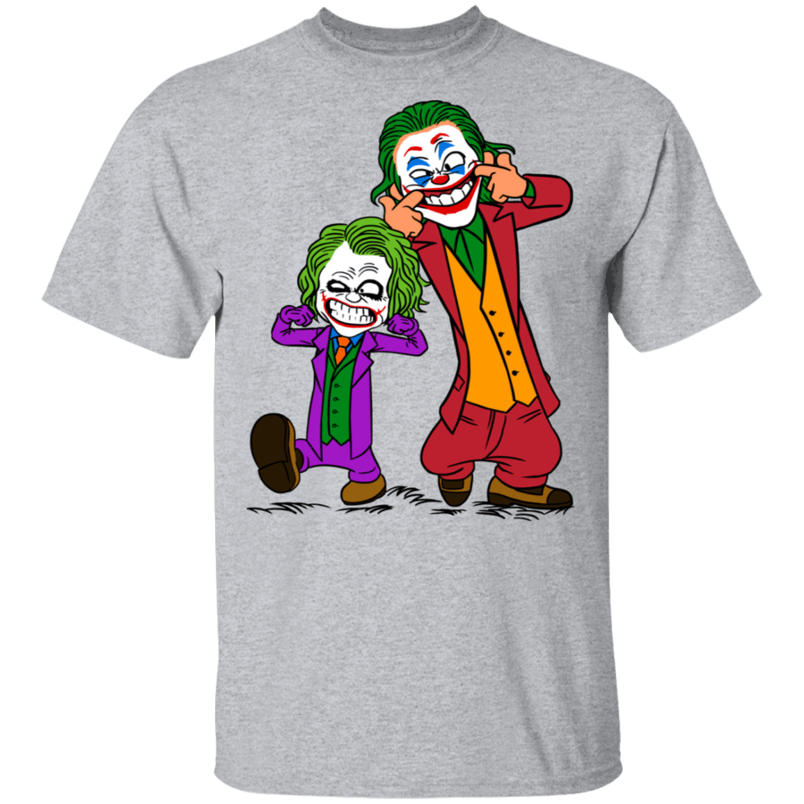 T-Shirts Sport Grey / S Double Joke T-Shirt