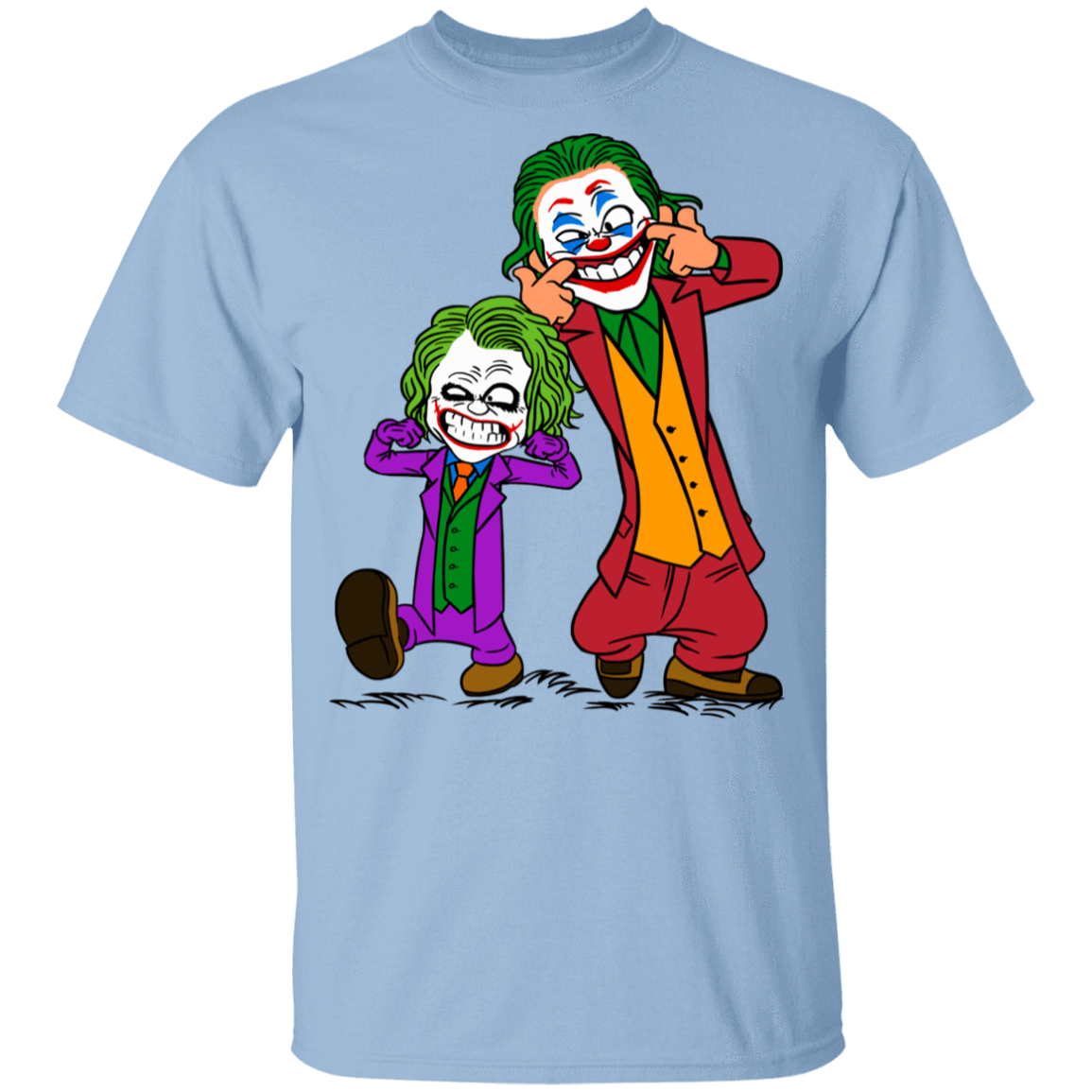 T-Shirts Light Blue / YXS Double Joke Youth T-Shirt