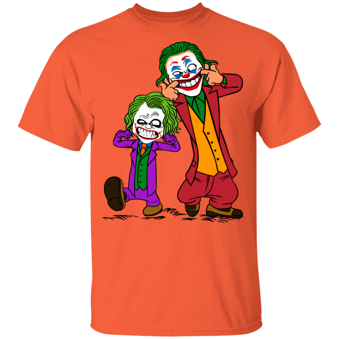 T-Shirts Orange / YXS Double Joke Youth T-Shirt