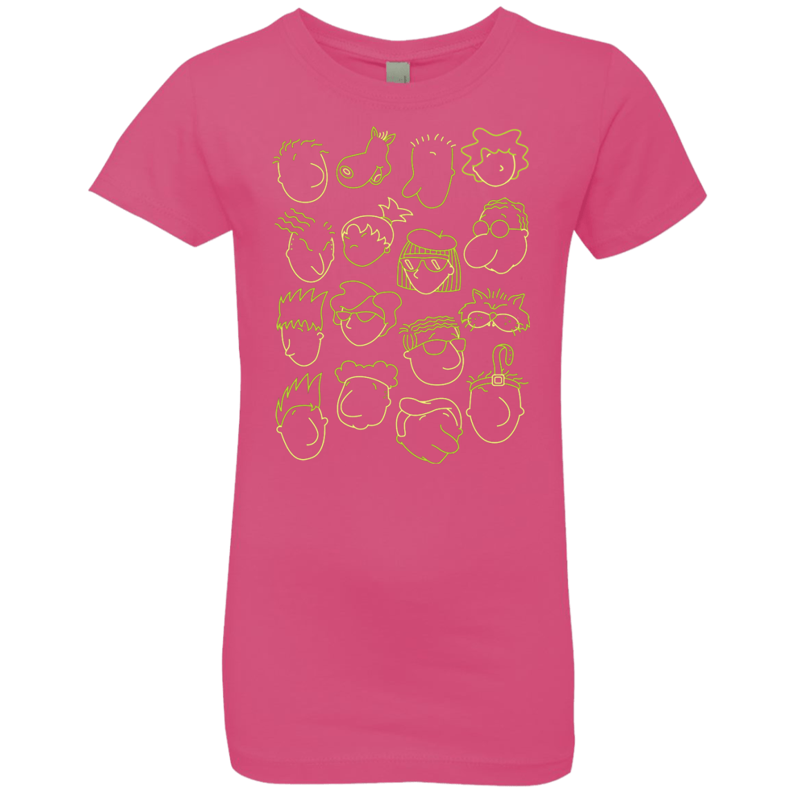 T-Shirts Hot Pink / YXS DOUG Girls Premium T-Shirt