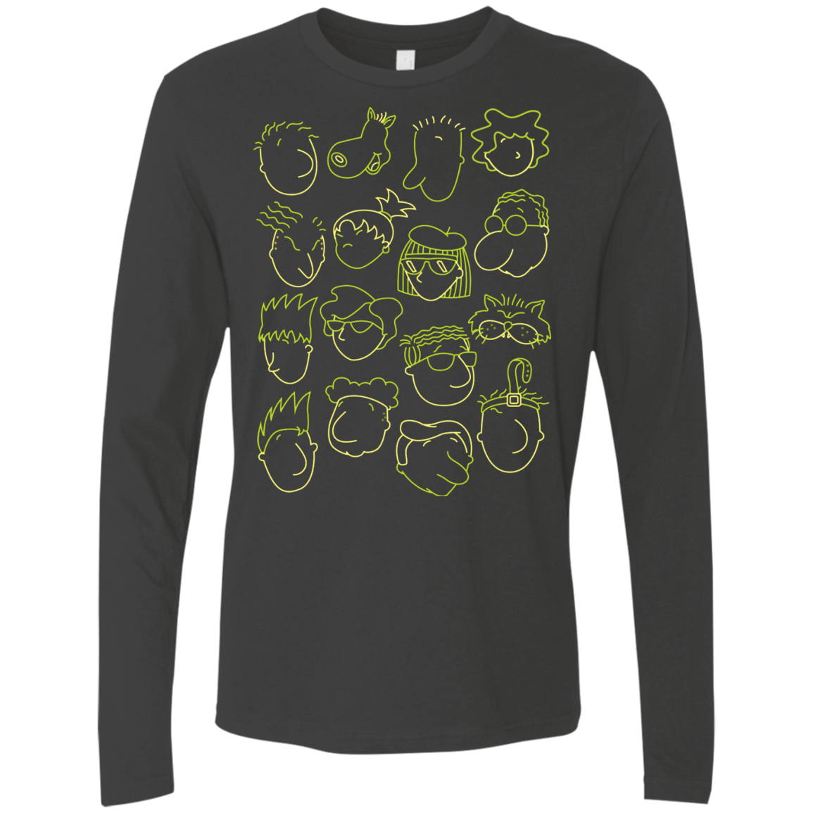 T-Shirts Heavy Metal / S DOUG Men's Premium Long Sleeve