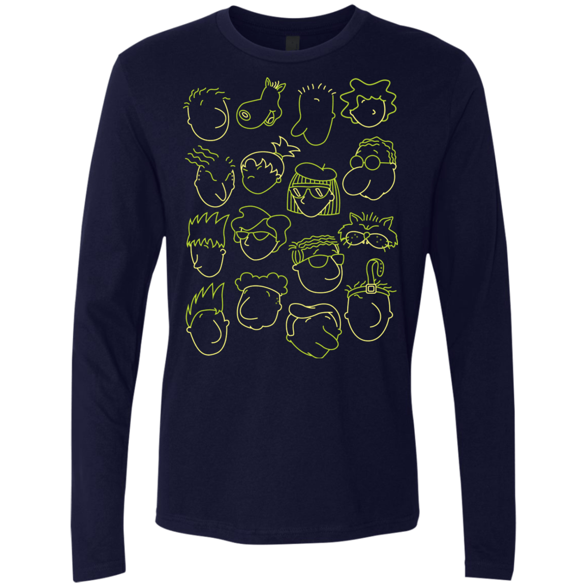 T-Shirts Midnight Navy / S DOUG Men's Premium Long Sleeve
