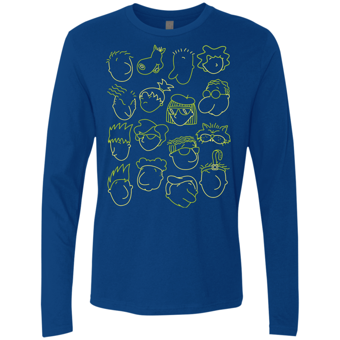 T-Shirts Royal / S DOUG Men's Premium Long Sleeve