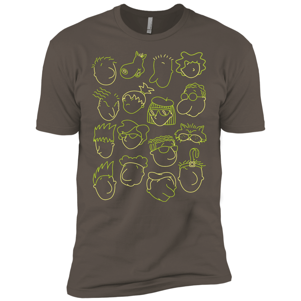 T-Shirts Warm Grey / X-Small DOUG Men's Premium T-Shirt