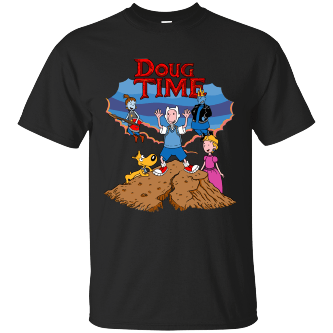 T-Shirts Black / Small Doug Time T-Shirt