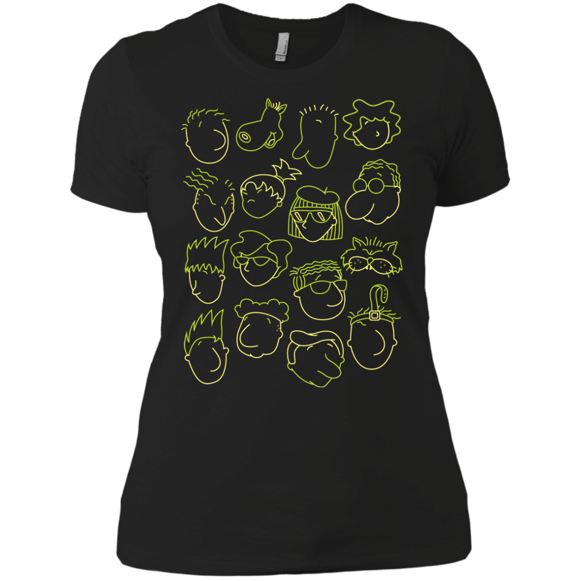 T-Shirts Black / X-Small DOUG Women's Premium T-Shirt
