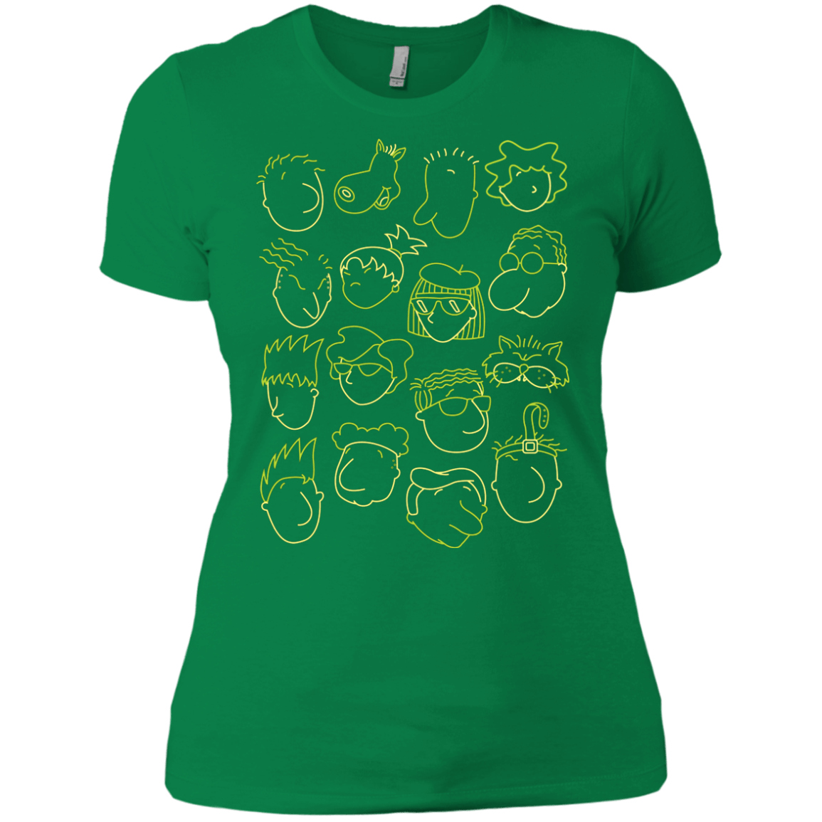T-Shirts Kelly Green / X-Small DOUG Women's Premium T-Shirt