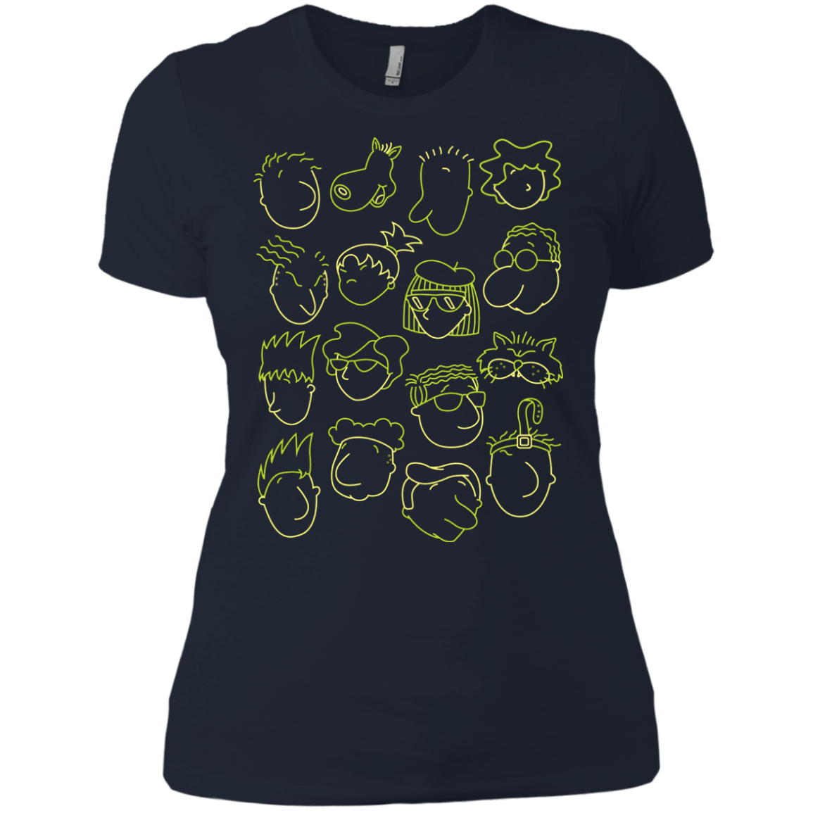 T-Shirts Midnight Navy / X-Small DOUG Women's Premium T-Shirt