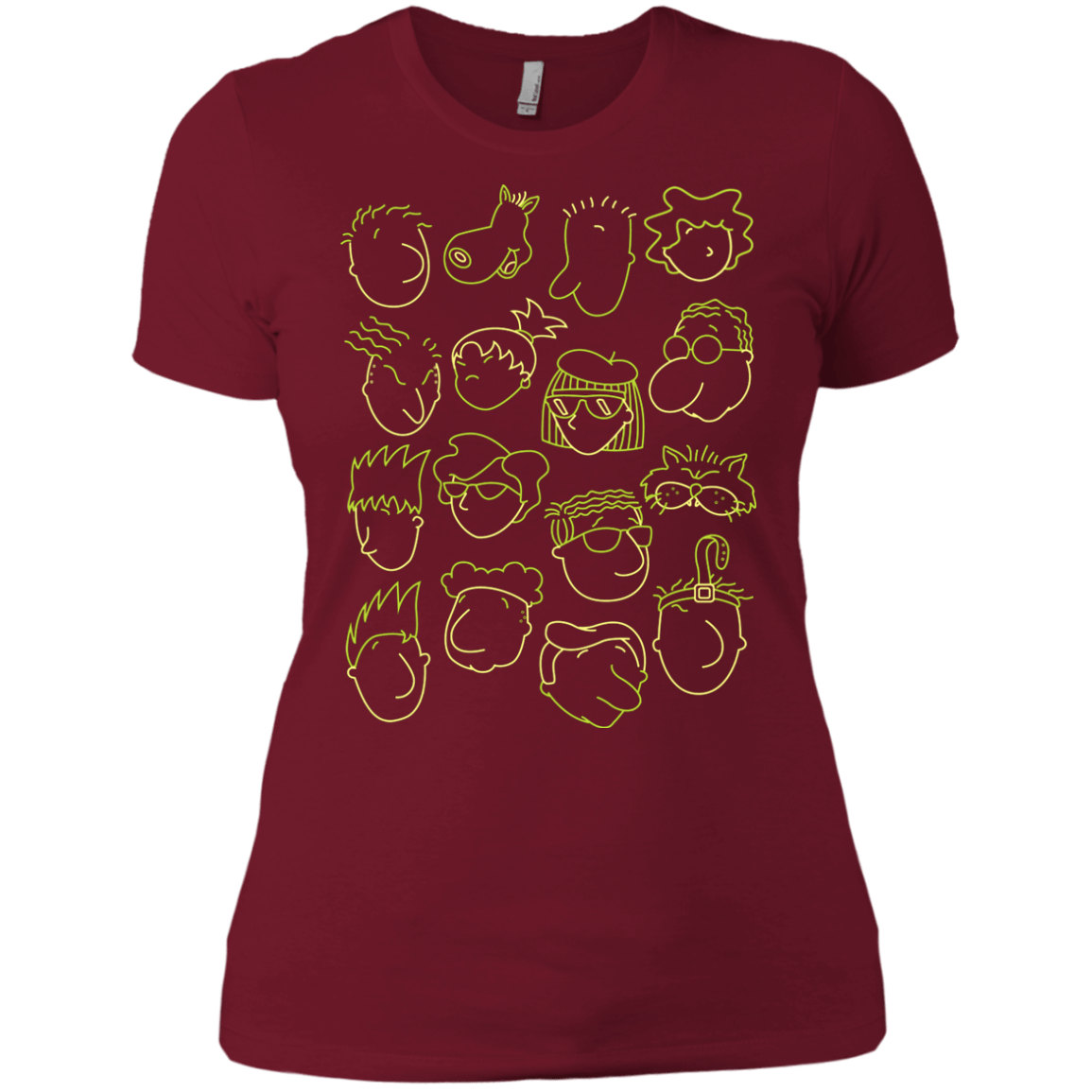 T-Shirts Scarlet / X-Small DOUG Women's Premium T-Shirt