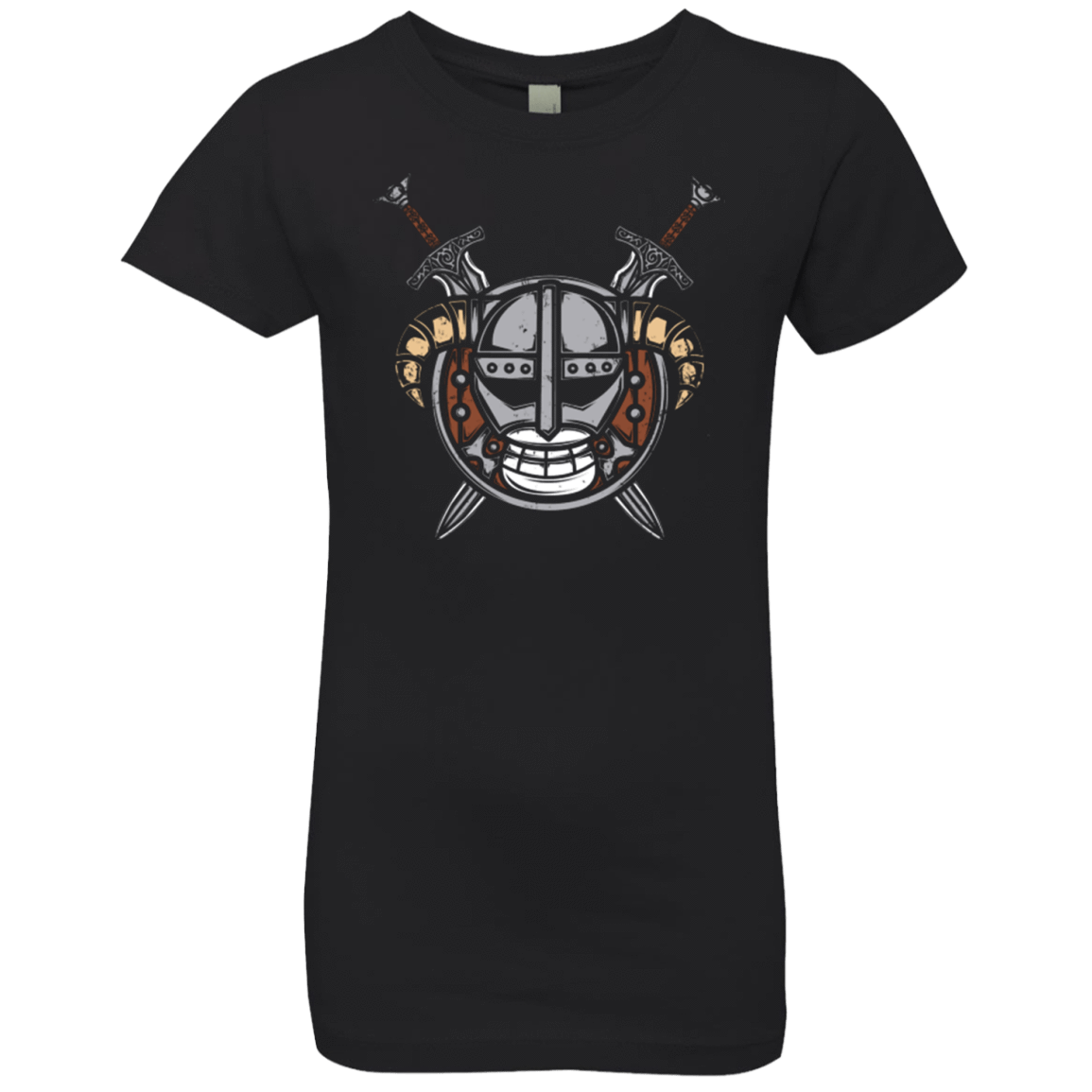 T-Shirts Black / YXS Dovahkiin Pirate Girls Premium T-Shirt