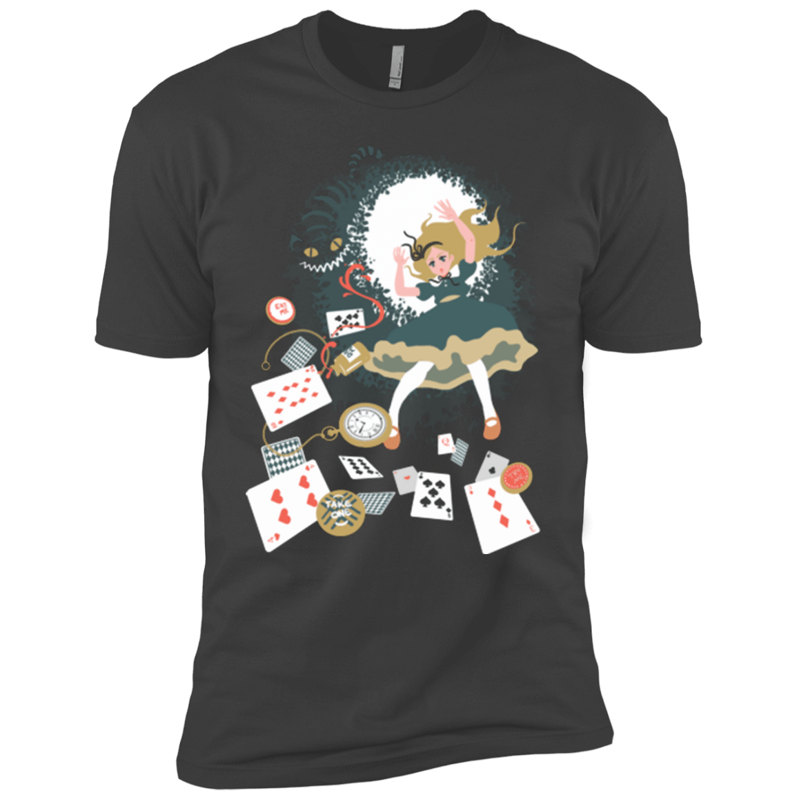 T-Shirts Heavy Metal / YXS Down the rabbit hole Boys Premium T-Shirt