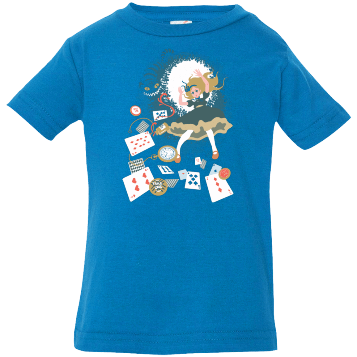 T-Shirts Cobalt / 6 Months Down the rabbit hole Infant Premium T-Shirt