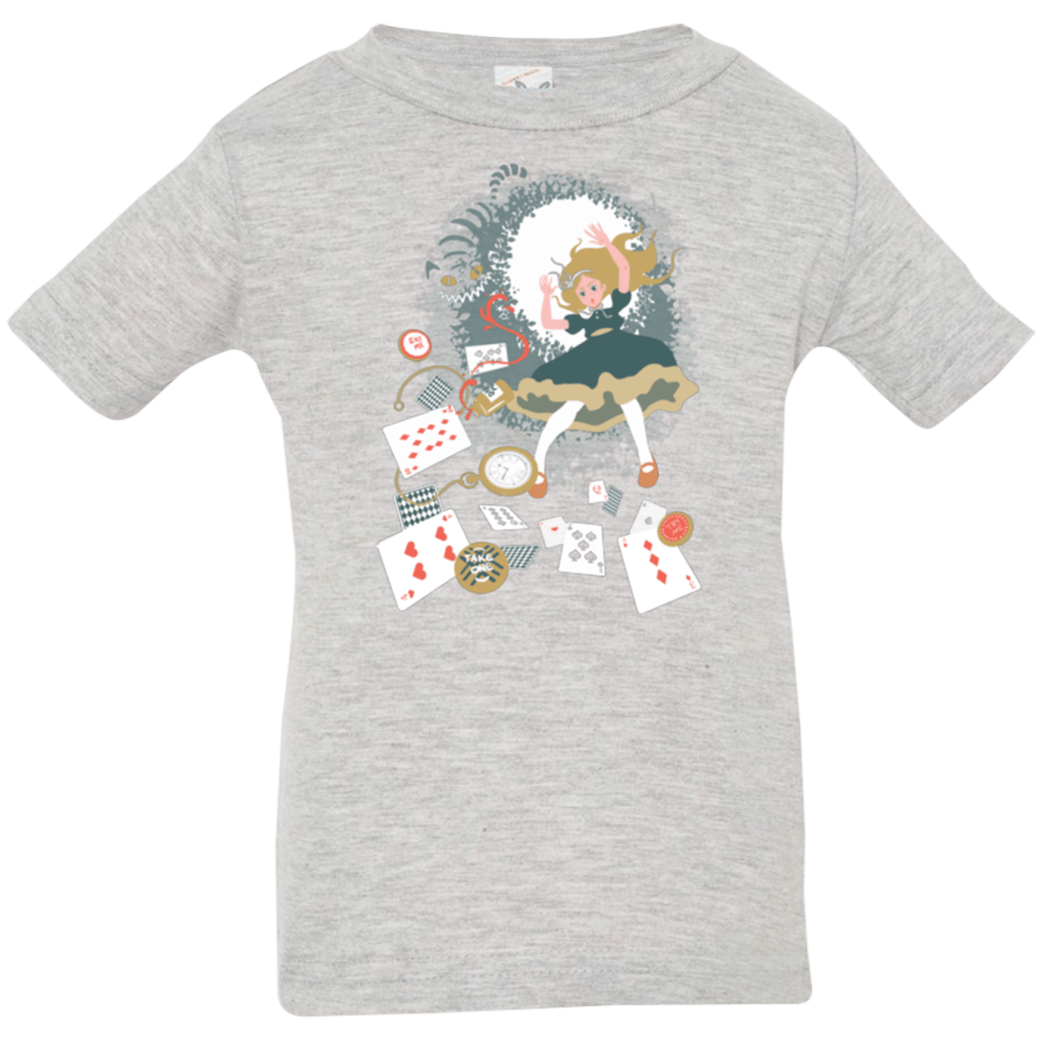 T-Shirts Heather / 6 Months Down the rabbit hole Infant Premium T-Shirt