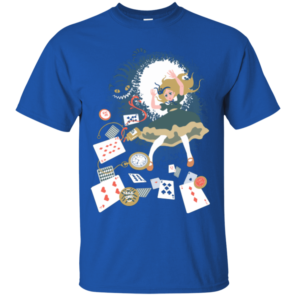 T-Shirts Royal / Small Down the rabbit hole T-Shirt