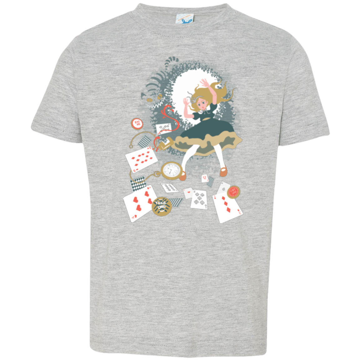 T-Shirts Heather / 2T Down the rabbit hole Toddler Premium T-Shirt