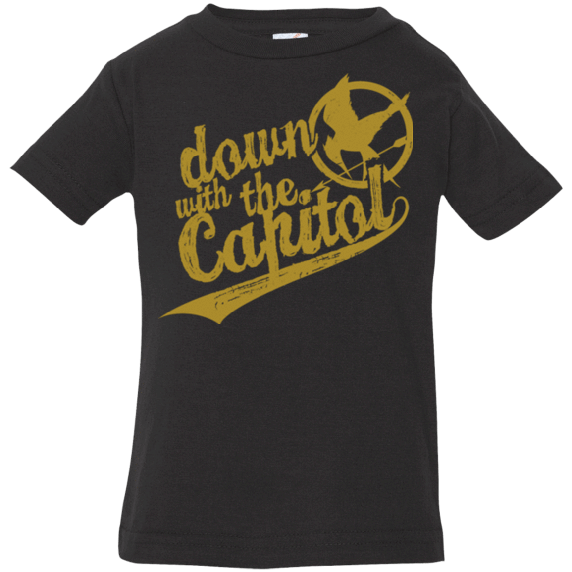 T-Shirts Black / 6 Months Down with the Capitol Infant PremiumT-Shirt
