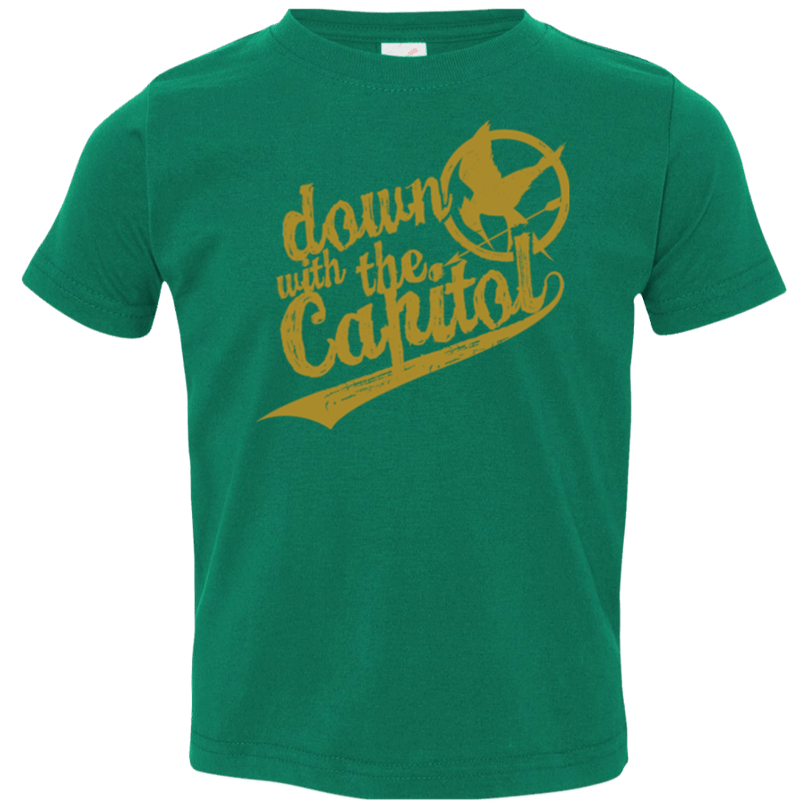 T-Shirts Kelly / 2T Down with the Capitol Toddler Premium T-Shirt