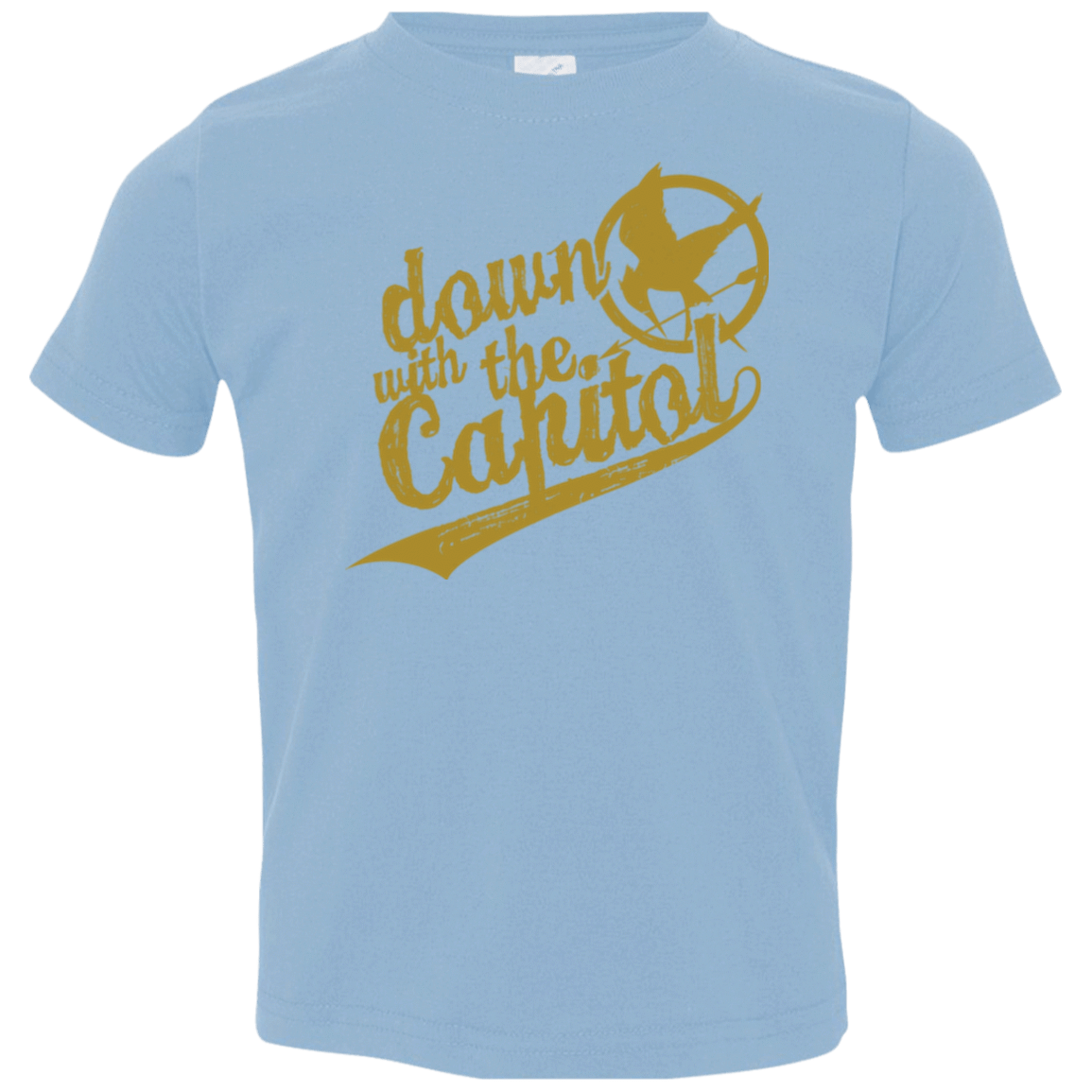 T-Shirts Light Blue / 2T Down with the Capitol Toddler Premium T-Shirt