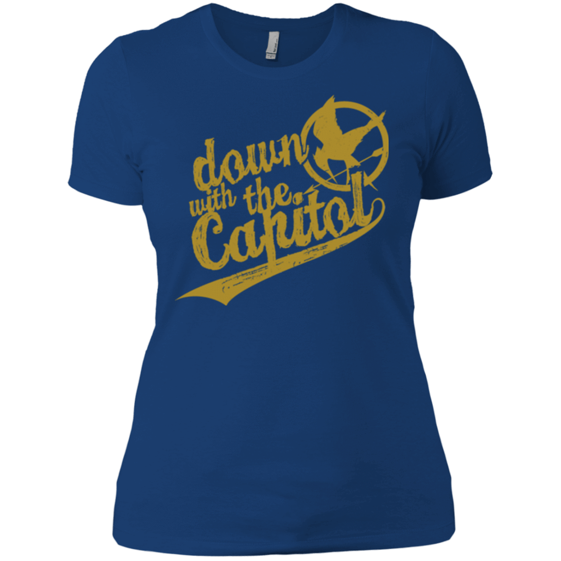T-Shirts Royal / X-Small Down with the Capitol Women's Premium T-Shirt