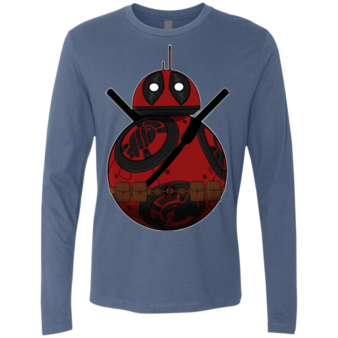 T-Shirts Indigo / Small DP8 Men's Premium Long Sleeve