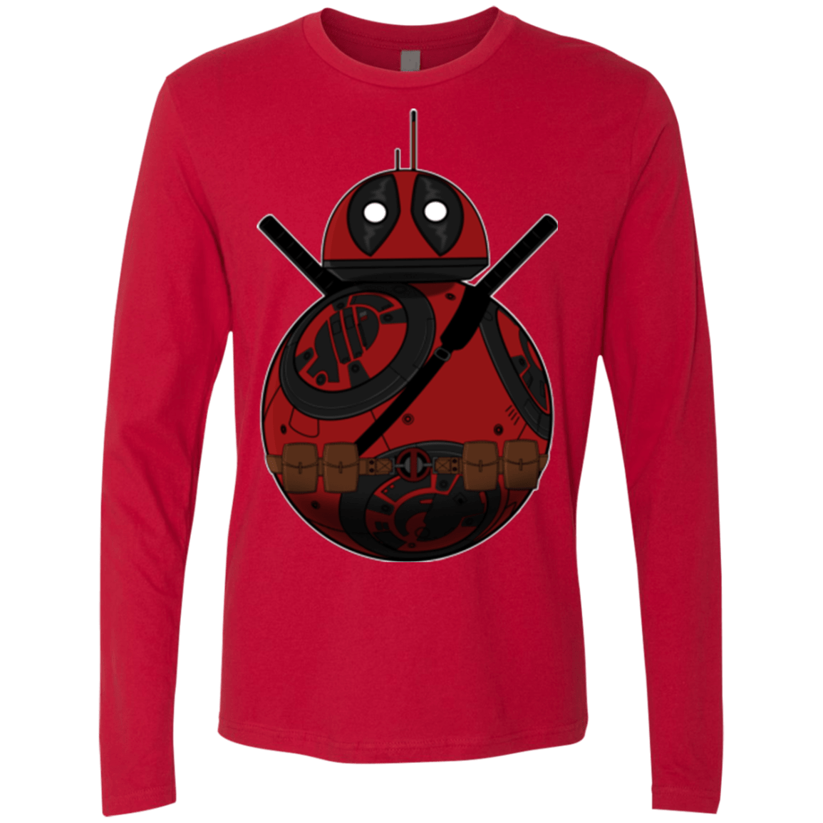 T-Shirts Red / Small DP8 Men's Premium Long Sleeve