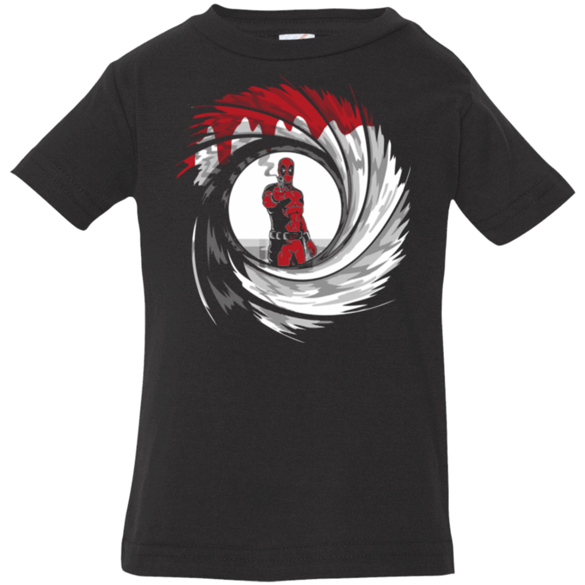 T-Shirts Black / 6 Months Dpool Shot Infant Premium T-Shirt