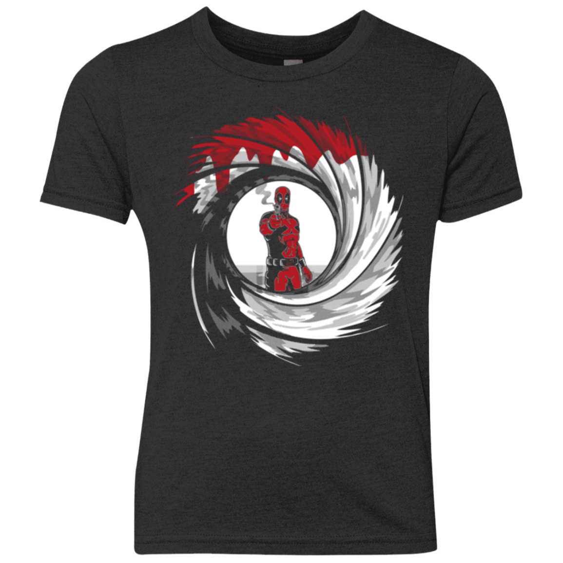 Dpool Shot Youth Triblend T-Shirt