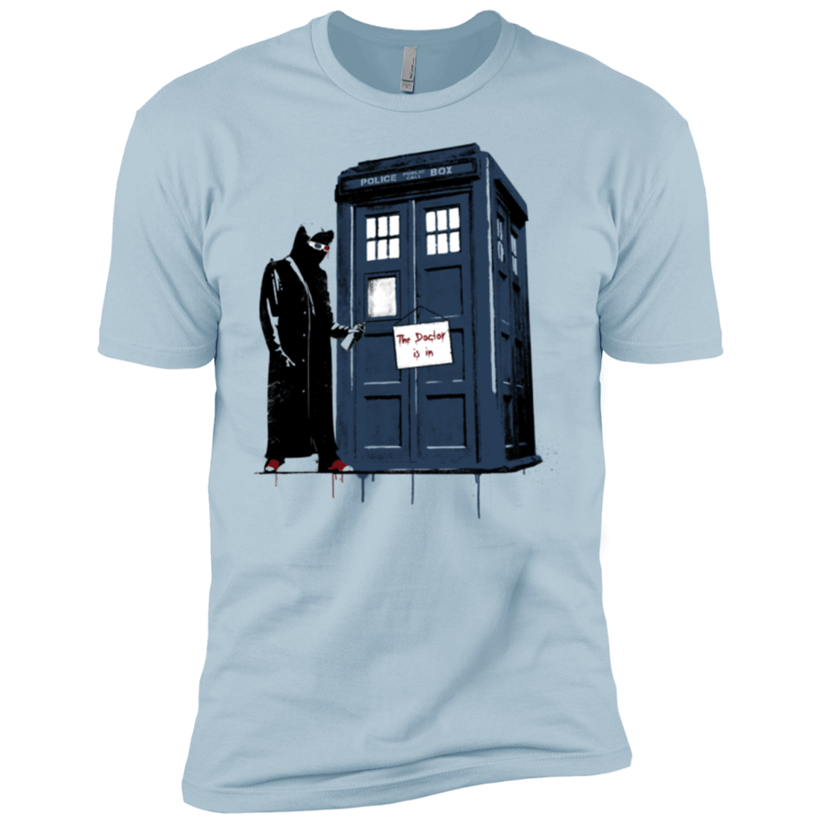 T-Shirts Light Blue / YXS DR Banksy 10 Boys Premium T-Shirt