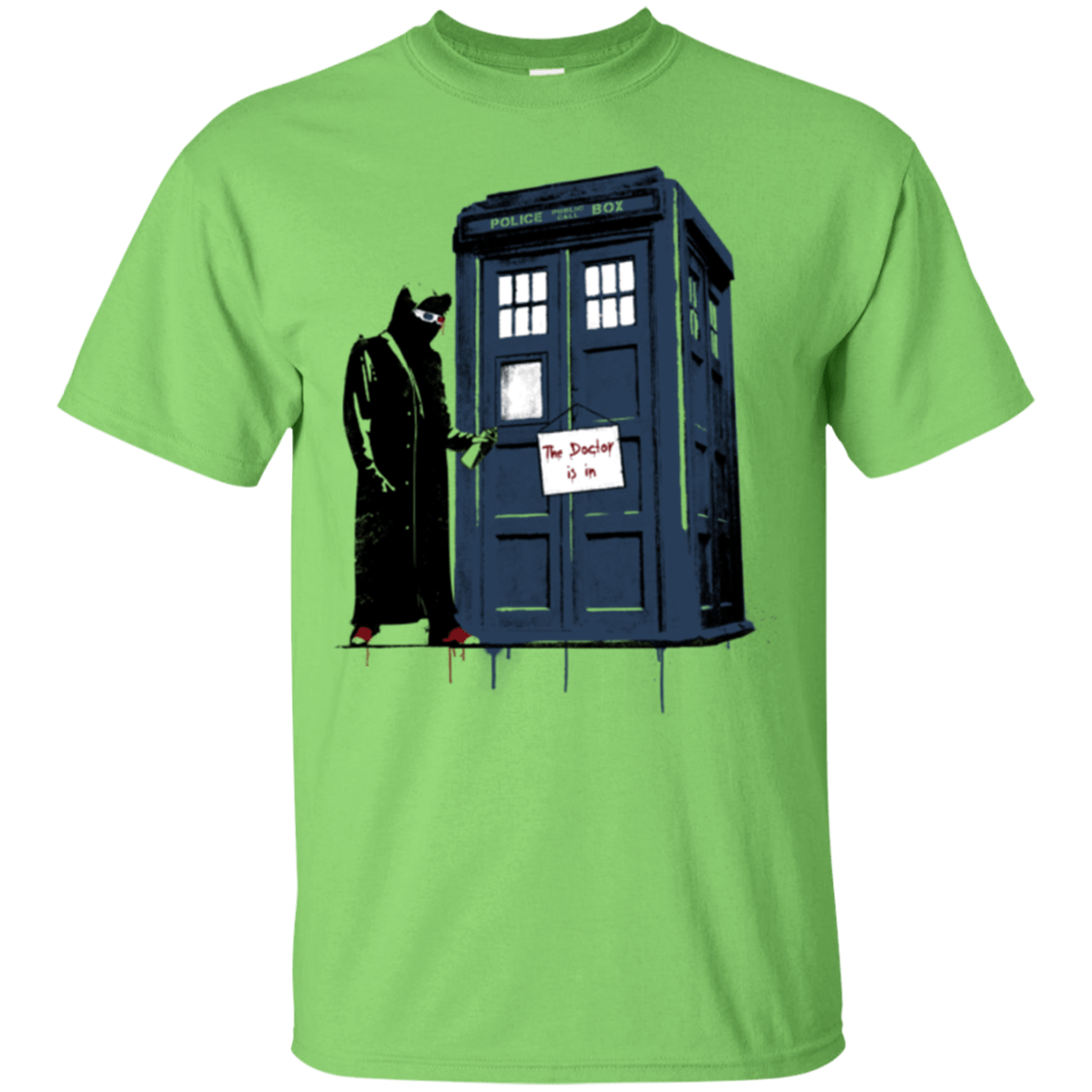 T-Shirts Lime / Small DR Banksy 10 T-Shirt