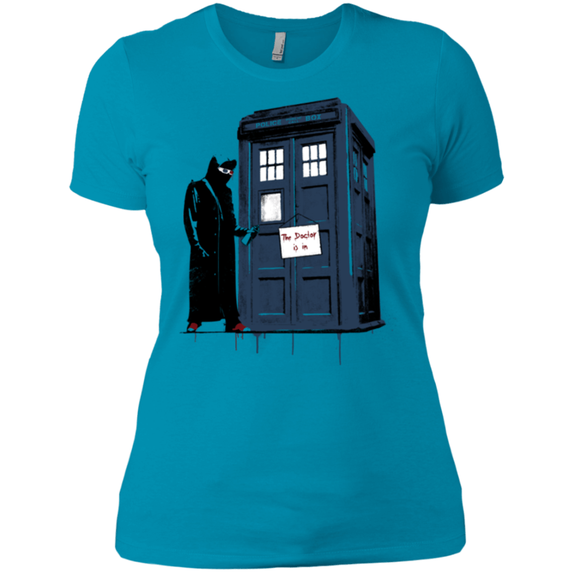 T-Shirts Turquoise / X-Small DR Banksy 10 Women's Premium T-Shirt